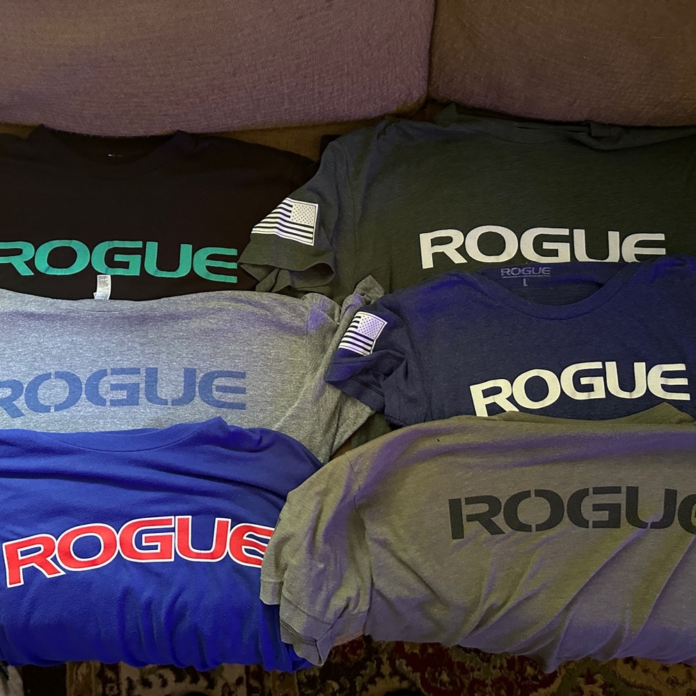 9 Rogue workout t shirts